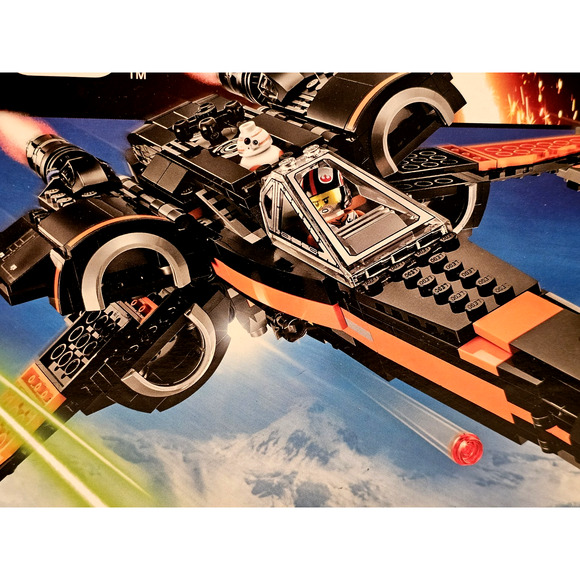 POE'S X-WING FIGHTER Star Wars LEGO Set #75102 NEW Sealed RETIRED Unopened - Picture 2 of 16